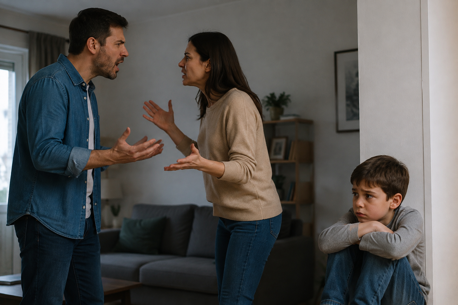 I bambini soffrono in silenzio